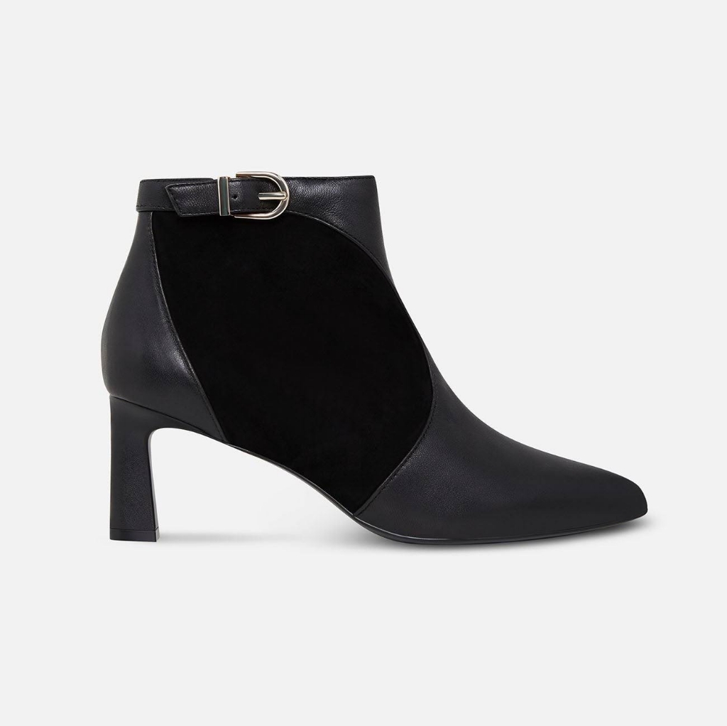 Joie Rawly Suede And Leather Booties Size 7